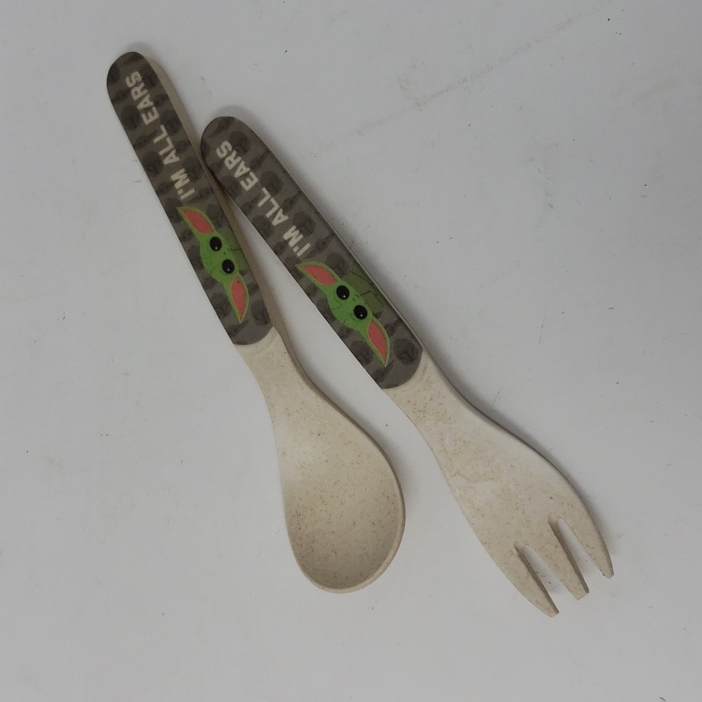 StarWars children's Bamboo fiber fork and spoon